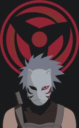  Festés számok szerint - Naruto nindzsa Méret: 40x50cm, Keretezés: Keret nélkül (csak a vászon)