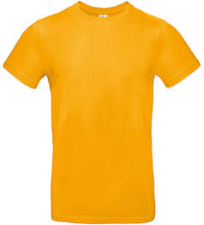 B and C Férfi rövid ujjú póló B&C #E190 T-Shirt -M, Sárgabarack