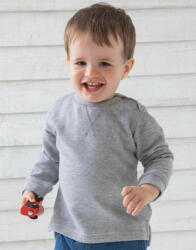 BabyBugz Gyerek hosszú ujjú pulóver BabyBugz Baby Sweatshirt 6-12, Fekete