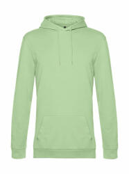 B&C Collection Férfi kapucnis hosszú ujjú pulóver B and C #Hoodie French Terry XS, Világos Jade