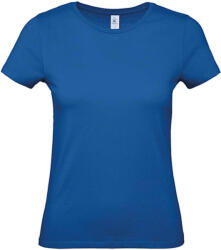 B and C Csomag akciós póló (minimum 3 db) Női rövid ujjú póló B&C #E150 /women T-Shirt -S, Királykék