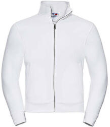 Russell Férfi pulóver hosszú ujjú Russell Europe Men's Authentic Sweat Jacket - XL, Fehér
