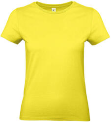 B and C Női rövid ujjú póló B&C #E190 /women T-Shirt -S, Napsárga