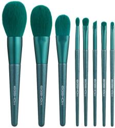 Eigshow Beauty Set pensule pentru machiaj, 8 buc. - Eigshow Beauty Jade Green Brush Kit With Bag 8 buc