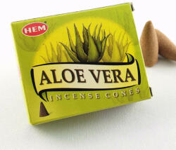 HEM Aloe Vera (Aloe Vera) Indiai Kúpfüstölő (10db)