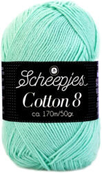 Scheepjes Cotton8 - 663 - világos türkizkék pamut fonal
