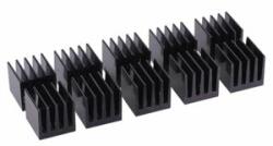 Alphacool Set 10 radiatoare memorii VGA Alphacool 15x15mm Black, 17155