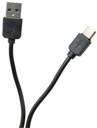 mobilNET USB-C adatkábel 1m 2A - fekete