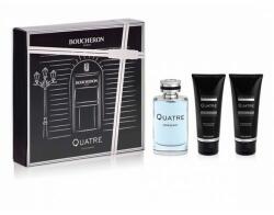 Boucheron Boucheron Quatre Man SET: edt 100ml + after shave balm 100ml + tusfürdő gél 100ml férfi parfüm