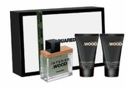 Dsquared2 Intense He Wood, Edt 30ml + 30ml tusfürdő gél + 30ml Testápoló férfi parfüm
