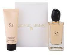 Giorgio Armani Si SET: edp 100ml + Testápoló 75ml női parfüm