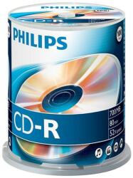 Philips CR7D5NB00 CD-R, 700MB, 52x, 100 buc (CR7D5NB00/00) - vexio