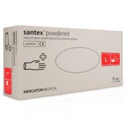 Santex Manusi examinare latex, cu pudra, L, 100 buc/set Santex R66003 (R66003.)