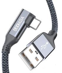  6 метра usb c 3.0 кабел akoada, с усилвател на сигнала