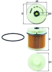 MAHLE filtru combustibil MAHLE KX 445D (KX 445D) - automobilus