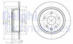 DELPHI Disc frana DELPHI BG4108C (BG4108C) - automobilus