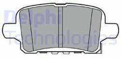 DELPHI set placute frana, frana disc DELPHI LP3372 (LP3372)