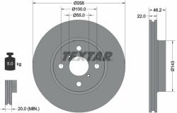 TEXTAR Disc frana TEXTAR PRO 92164203 (92164203)
