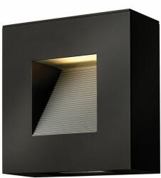 Hinkley Aplica exterior Luna, H: 22, 9 cm, neagră, 2 x 7W E14 LED, HK-LUNA-S-TT (HK-LUNA-S-SK)