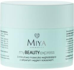 Miya Cosmetics Mască activă cu cărbune de cocos - Miya Cosmetics My Beauty Express 3 Minute Mask 50 g Masca de fata