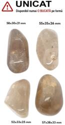 Palm Stone Cuart Fumuriu Natural - 52-58 x 30-38 x 21-33 mm - ( XXL )