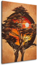 Gario Kézzel festett kép Szférikus fa Méret: 70 x 100 cm