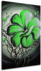 Gario Kézzel festett kép Zöld élo szépség Méret: 70 x 100 cm