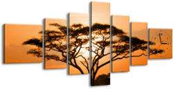 Gario Órás falikép Gyönyöru afrikai táj - 7 részes Méret: 160 x 70 cm