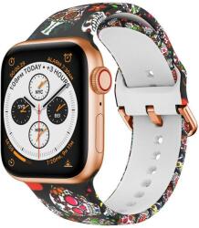 SMARTECH Curea silicon compatibila Apple Watch versiune 1/2/3/4/5/6 (42/44mm) V9