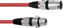 Omnitronic XLR cable 3pin 1m rd (30220899)