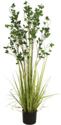 EUROPALMS Evergreen shrub with grass, artificial plant, 152cm (82600184)