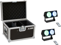 EUROLITE Set 2x LED CBB-2 COB RGB Bar + Case (20000808) - showtechpro