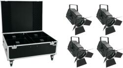EUROLITE Set 4x LED THA-250F + Case (20000162) - showtechpro