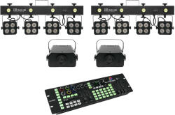 EUROLITE Set 2x LED KLS-180 + 2x LED WF-40 + DMX LED Color Chief Controller (20000435) - showtechpro