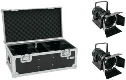  EUROLITE Set 2x LED THA-40PC bk + Case (20000164) - showtechpro