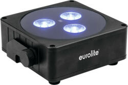EUROLITE AKKU Flat Light 3 bk (41700016) - showtechpro