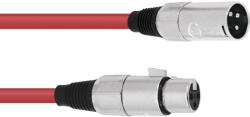 Omnitronic XLR cable 3pin 5m rd (30220905)