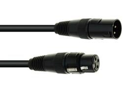 Eurolite DMX cable XLR 3pin 20m bk (3022785S)