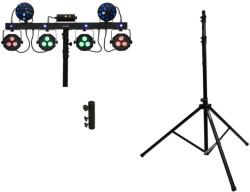 EUROLITE Set LED KLS Laser Bar Next FX Light Set + M-4 Speaker-System Stand (20000815) - showtechpro