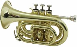 Dimavery TP-300 Bb Pocket Trumpet, gold (26503720)