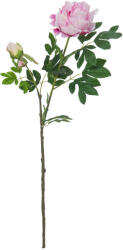 EUROPALMS Peony Branch premium, artificial plant, pink, 100cm (82530220)