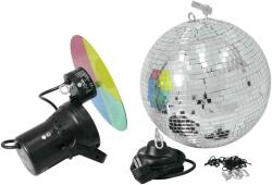 EUROLITE Mirror Ball Set 30cm with Pinspot (50101860) - showtechpro