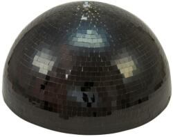 EUROLITE Half Mirror Ball 40cm black motorized (50102124) - showtechpro