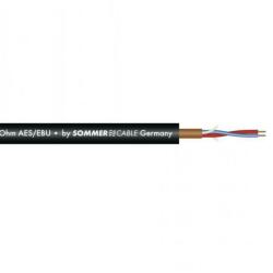 Sommer Cable Microphone cable AES/EBU 2x0.14 100m bk SC-Micro-Stage (3030744E)