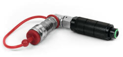 The Confetti Maker CO2 Bottle to Hose 90 degree Quick Connector (51708364) - showtechpro