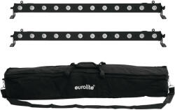  EUROLITE Set 2x LED BAR-12 QCL RGBA + Soft Bag (20000415) - showtechpro