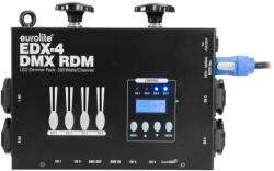  EUROLITE EDX-4 DMX RDM LED Dimmer Pack (70064068) - showtechpro