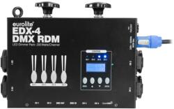 EUROLITE EDX-4 DMX RDM LED Dimmer Pack (70064068) - showtechpro