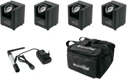  EUROLITE Set 4x AKKU UP-1 + SB-4 Soft Bag + QuickDMX Wireless transmitter (20000267) - showtechpro