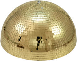 EUROLITE Half Mirror Ball 50cm gold motorized (50102132) - showtechpro